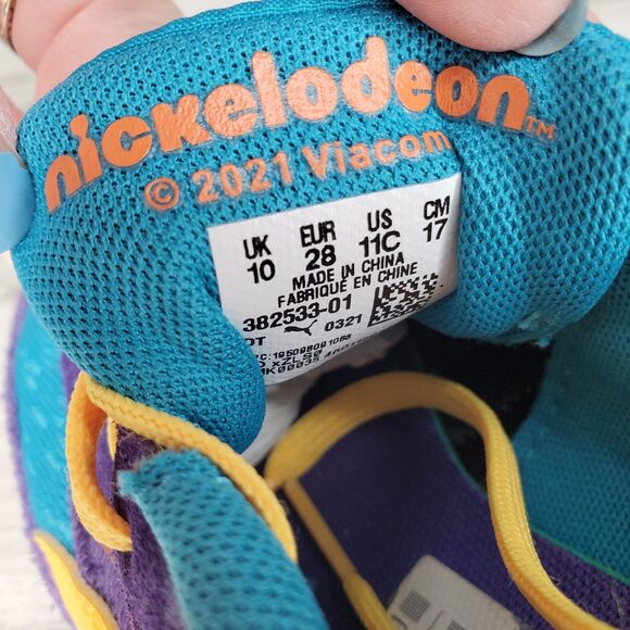 Puma Rider x Rugrats Kinderfit Nickelodeon Multicolor (382533-01) Toddler 11C - Picture 10 of 10